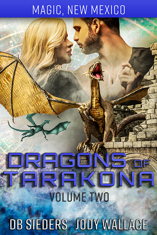the book cover for the box set of dragons of tarakona part 2